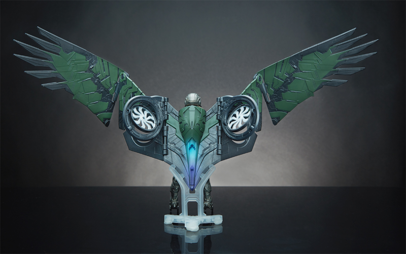 Illustration for article titled Look at the Damn Wings on This Spider-Man: Homecoming Vulture Action Figure